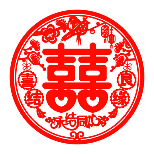 喜字贴结婚窗花静电贴玻璃贴纸大门窗户双喜婚庆婚房女方装饰用品 - 图3