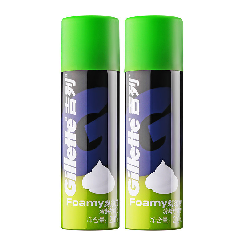 吉列剃须泡沫刮胡子啫喱吉利男士膏 乖儿适剃须啫喱/剃须膏/剃须泡