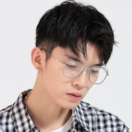 Прозрачные ретро модные очки