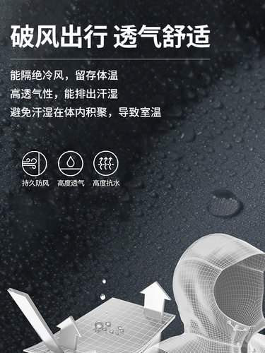 冲锋衣外套工作服定制风衣夹克加绒工装三合一冬衣服订制印字 - 图1