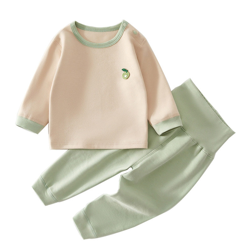 婴儿秋衣秋裤秋冬季打底分体衣服春秋款无骨贴身护肚宝宝内衣套装,淘宝优惠券,粉丝福利购,淘宝优惠卷