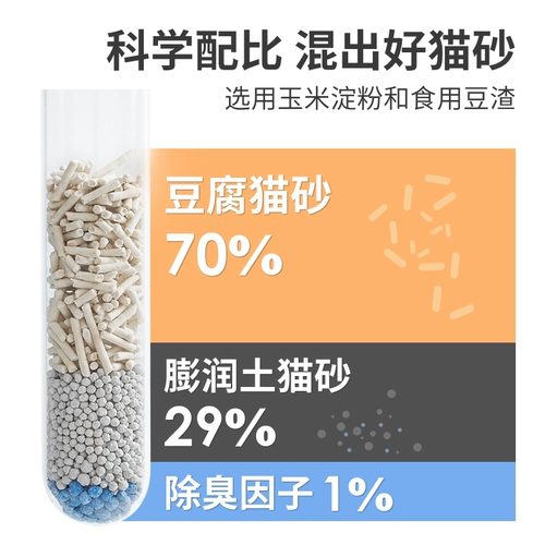 Оригинальный тофу кошачий песок дезодорант, без пыли тофу песок, смешанный песок, пропагандированный кошачий песок Большая сумка 10 кг 20 кошек бесплатная доставка