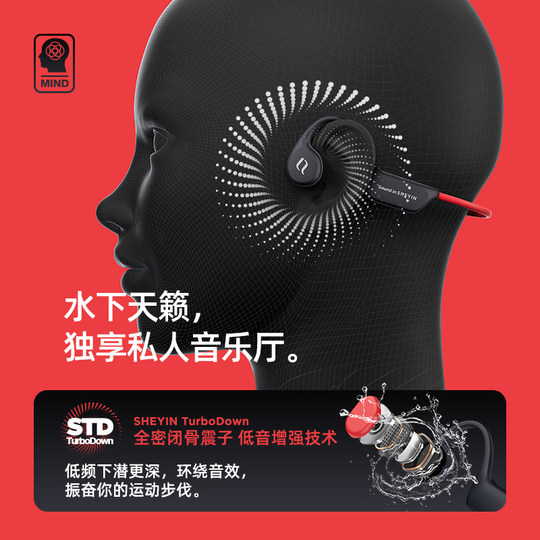 True bone conduction headphones