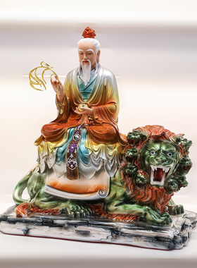 太乙救苦天尊神像树脂坐骑太乙真人东极青华大帝青玄上帝供奉摆件