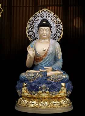 七佛佛像全铜居家家居