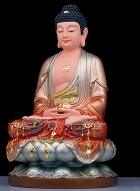 全堂佛佛像树脂家用摆件
