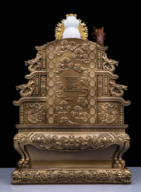 泰山奶奶神像树脂碧霞元君泰山奶奶神像东岳泰山圣母家用供奉摆件