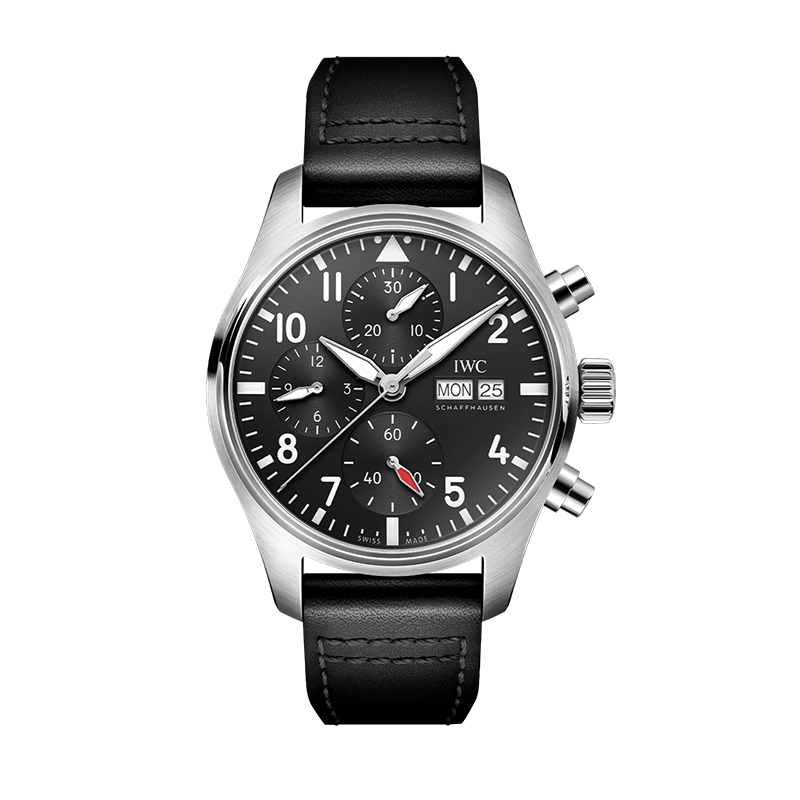 IWC万国官方旗舰飞行员系列计时腕表41瑞士手表男 新品 - 图0
