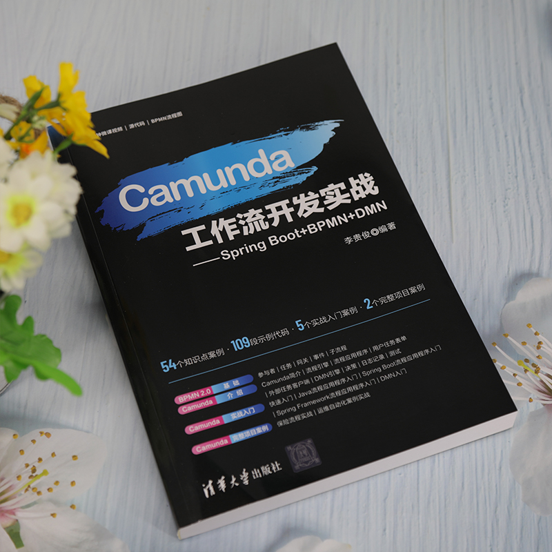 【当当网 正版书籍】Camunda工作流开发实战——Spring Boot+BPMN+DMN - 图1