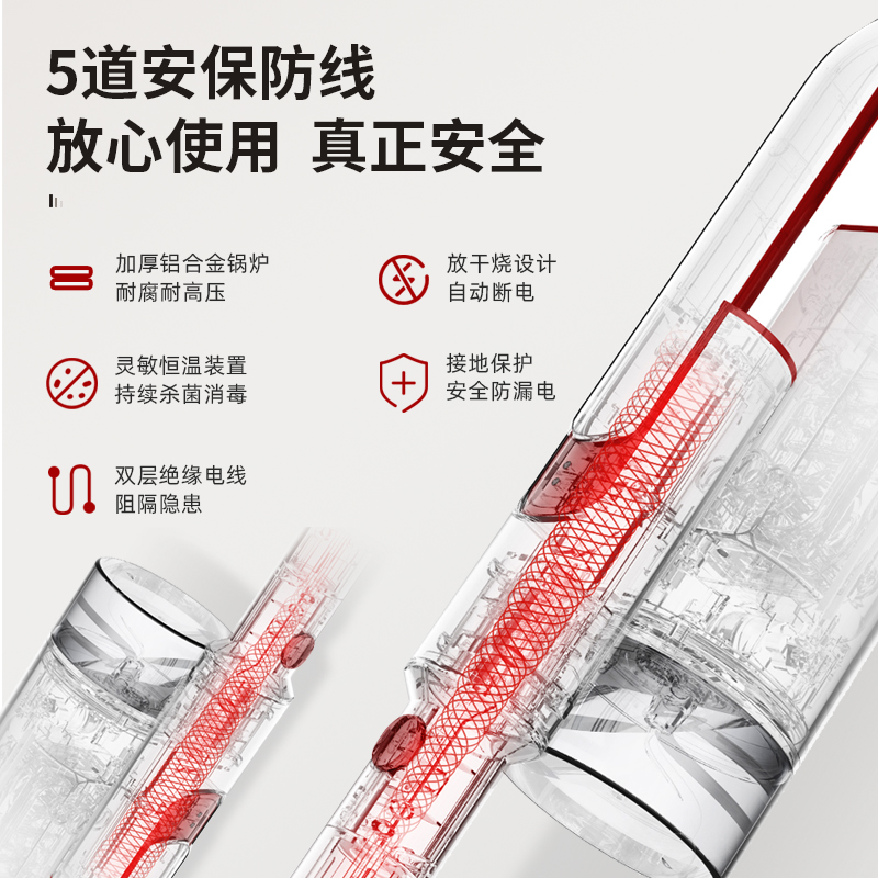奥克斯蒸汽拖把拖地机蒸气消毒非无线家用高温电动拖布清洁多功能 奥克斯蒸汽拖把拖地机蒸气消毒非无线家用高温电动拖布清洁多功能