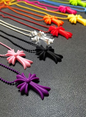 克罗心橡胶圆珠链中性