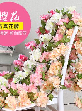【樱花藤条】仿真绢花布