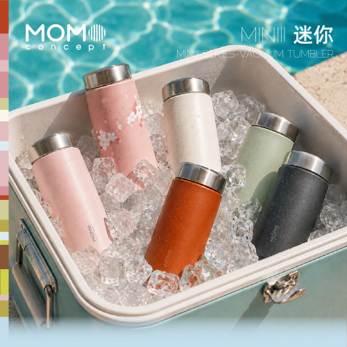 MOMO迷你保温杯女生高颜值小巧便携随行316不锈钢口袋水杯子200ml - 图3