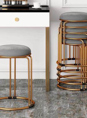 Nordic stool home modern minimalist round stool 北欧风圆凳子