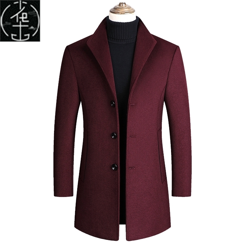 Men for Jacket Winter Coat mens Thick Jackets overcoat warm-图3