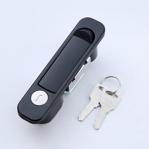 MS737锌合金手把锁配电箱机柜锁工业电表柜锁机柜门锁锁具 - 图2