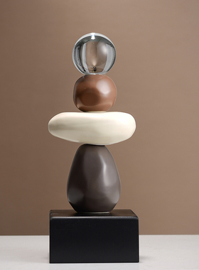 时来运转摆件高级感客厅红酒柜乔迁礼物节节高升轻奢高档创意小众