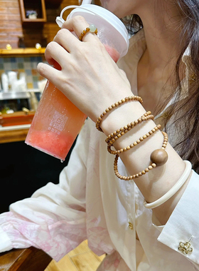 檀木手串原创设计两用款冰点利