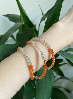 女阿鲁沙金草莓多圈手链原创设计