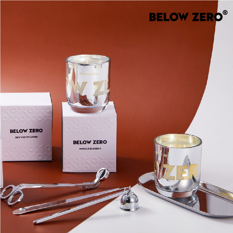 BELOW ZERO香薰蜡烛工具套装礼盒点火器灭烛钩罩烛芯剪托盘五件套,淘宝优惠券,粉丝福利购,淘宝优惠卷