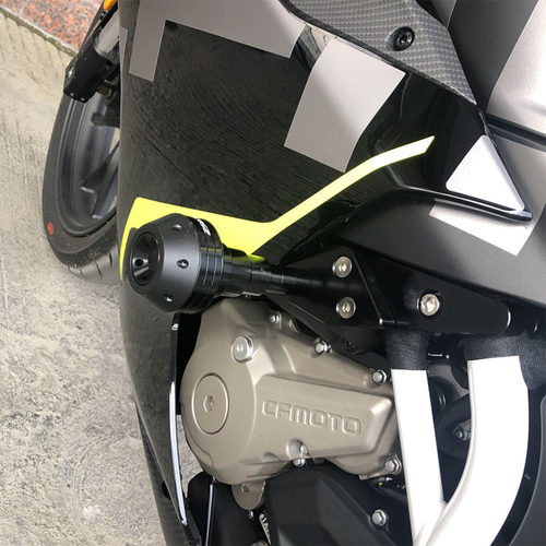 适用春风250SR改装防摔球250fun赛道版车身保护MY22保险杠胶棒配 - 图0