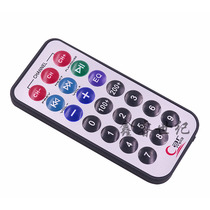 MP3 remote control black white silver 1838 infrared remote control mini remote control