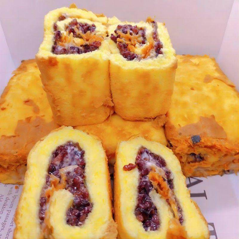 海苔虎皮香松沙拉酱紫米面包奶酪松软点心糕点蛋糕早餐速食盒装,淘宝优惠券,粉丝福利购,淘宝优惠卷