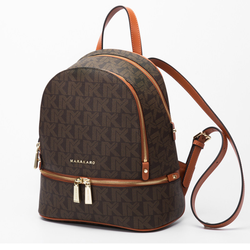 mk女包旗舰店2020新款潮网红双肩包 marakaro双肩背包