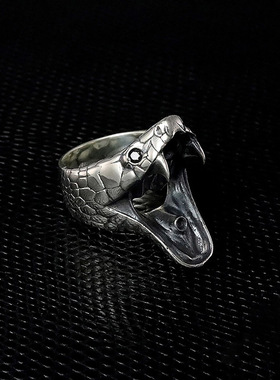 蛇饰品镶嵌设计新款动物风格开口