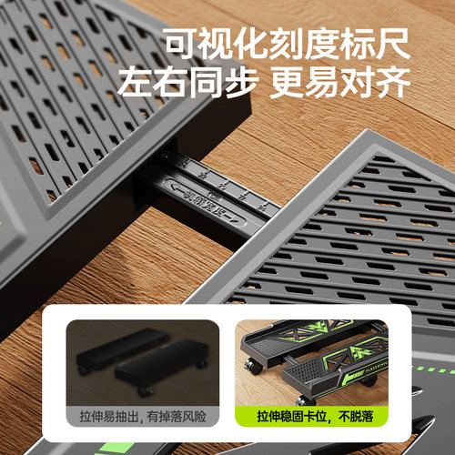 置简可移动电脑主机托架加厚伸缩承重散热滑轮底座机箱收纳支架子 - 图1