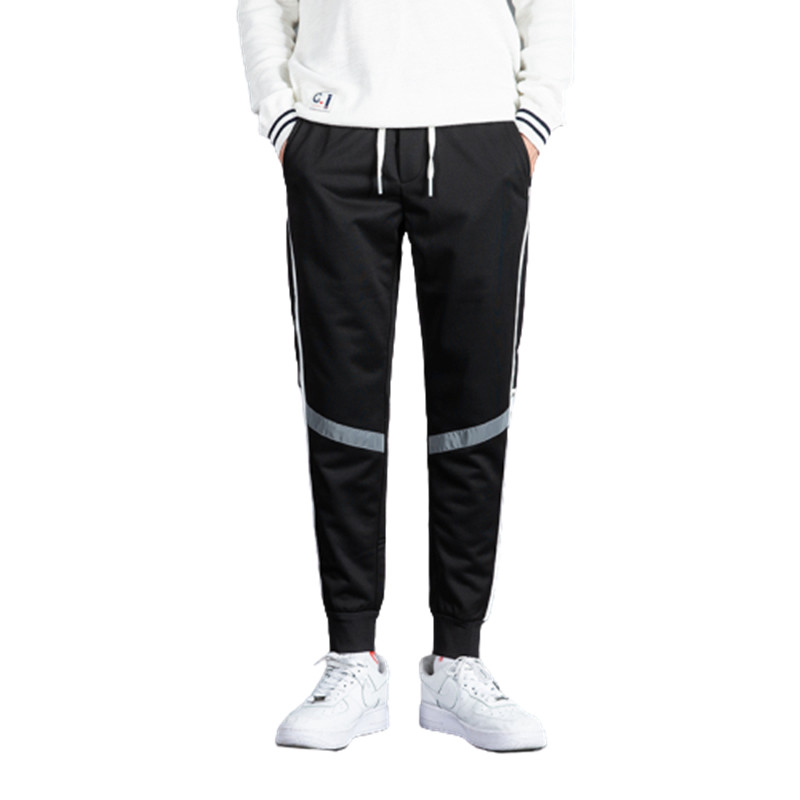 以纯男修身九分裤运动a21 hm休闲裤 安以特休闲裤