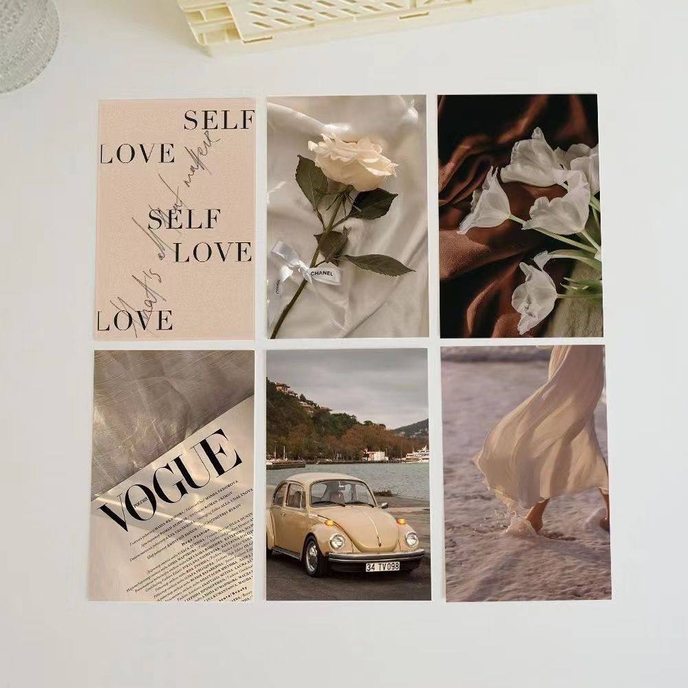 25张ins风简约幸运生活卡片明信片卧室宿舍氛围感装饰DIY墙贴,淘宝优惠券,粉丝福利购,淘宝优惠卷