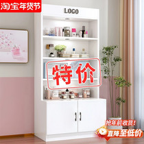 Cosmetics Display Cabinet Commercial Gift Cabinet Container Display Case Shelve Wine Products Exhibition Cabinet Beauty Salon Cabinet