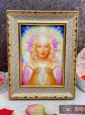 欧式画像爱神维纳斯Venus挂件照片摆件画框卡片摆件客厅玄关挂像
