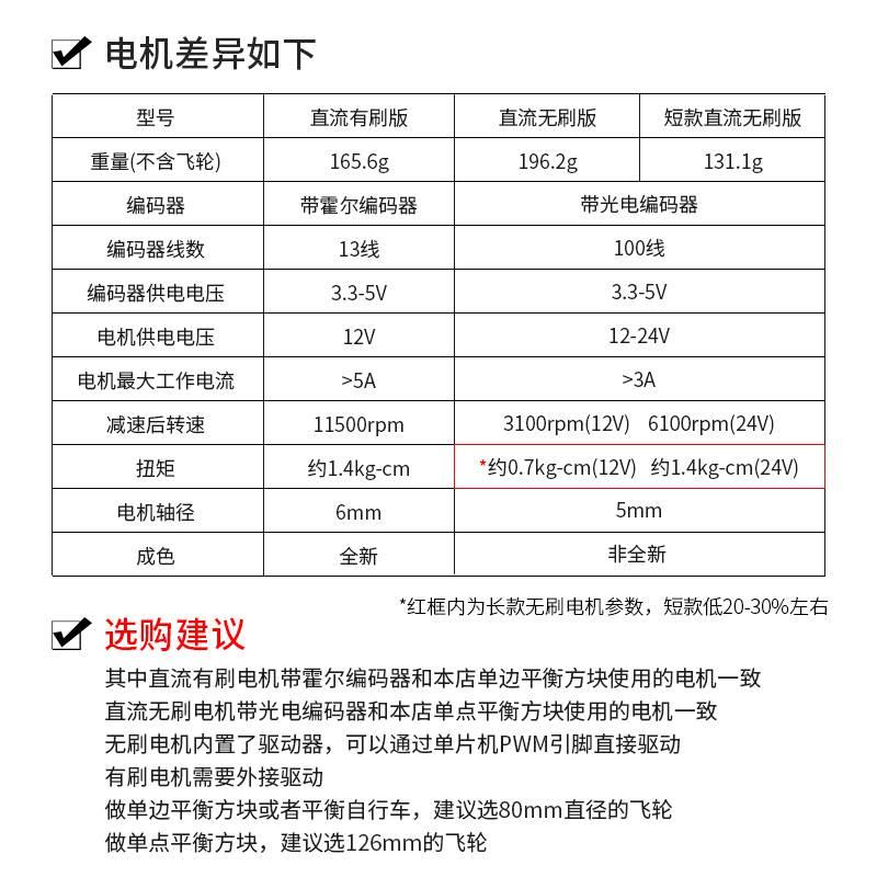 独轮平衡车配件 电机飞轮轮组模块 全金属 平衡方块cubli定制款