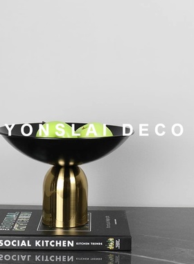 轻奢风软装饰品样板房间客厅桌面