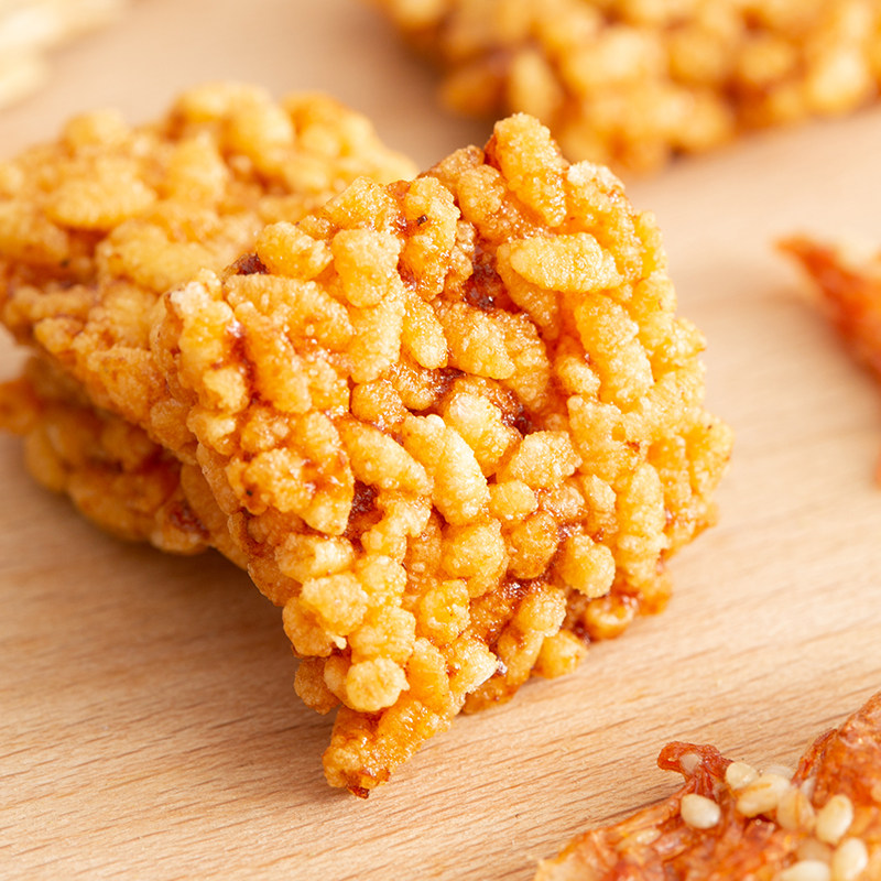 【开痴锅巴瘾】糯米组合口味66g锅巴 开痴膨化食品