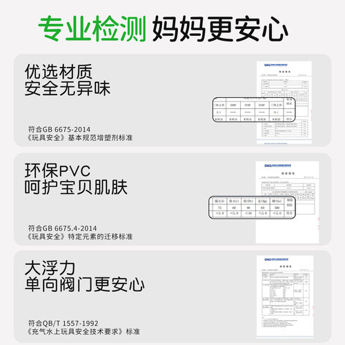 婴儿游泳圈脖圈新生儿婴幼儿专用洗澡家用宝宝0到6个月小月龄泳圈 - 图2