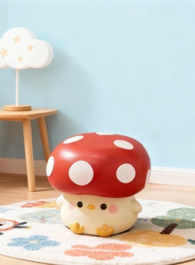 可爱卡通蘑菇毛绒斜挎包挂件