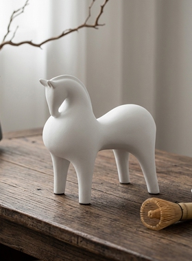 创意独角兽小马桌面摆件礼物