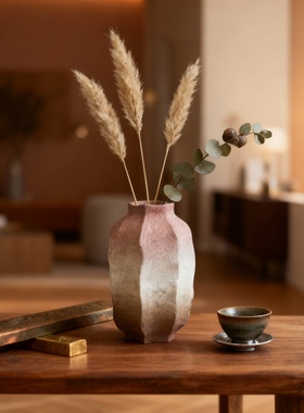 新中式风陶瓷花瓶摆件