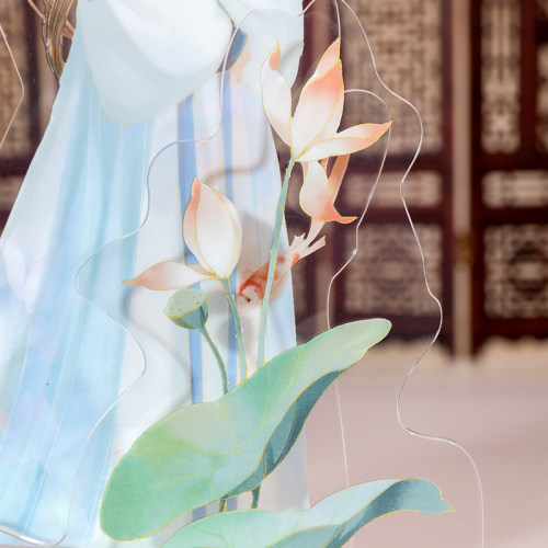 仙剑奇侠传官方 拾花集立牌仙剑女主群像亚克力摆件 - 图0