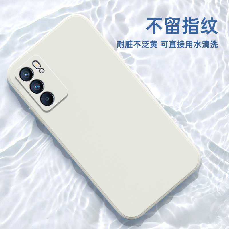 适用OPPOReno6手机壳新款oppo保护套oppa全包opooReno6镜头PEQMOO防摔rone六软5G液态peqm00硅胶0pp0男女外壳 - 图1