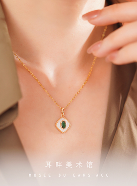 B天然母贝项链买一送一买A款送B