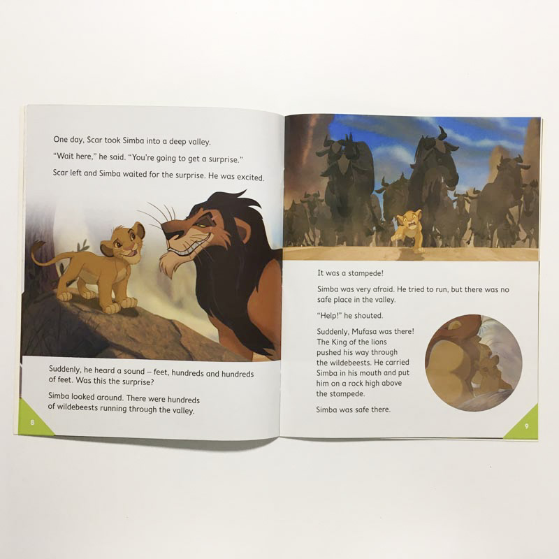 英文原版进口Pearson Disney Kids Readers Level 4 The Lion King 狮子王 迪士尼英语 儿童经典故事读物 - 图0