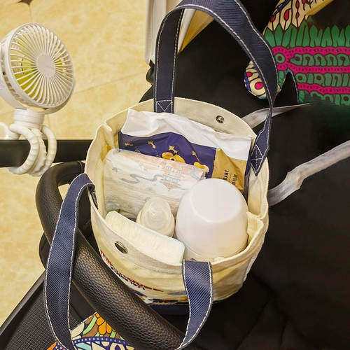 Шоппер, сумка с петлей на руку, льняная сумка, ланч-бокс, банка для хранения для выхода на улицу для матери и ребенка