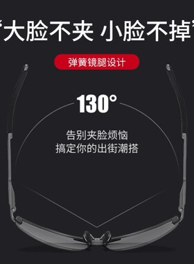 德国进口男士开车司机偏光变色太阳镜日夜两用骑行钓鱼防强光墨