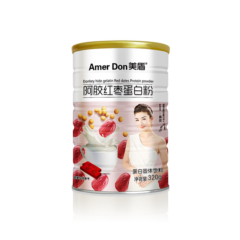 美盾蛋白粉免疫力中老年人阿胶红枣 上善保健食品大豆分离蛋白/混合蛋白