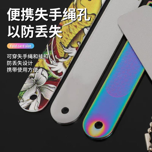 加厚卷铅板带槽卷铅板钓鱼打磨铅皮不锈钢挫搓铅板渔具垂钓小配件 - 图0