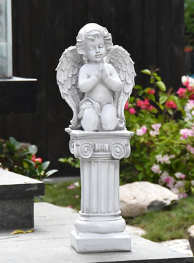 落地摆件别墅树脂欧式风园林景观